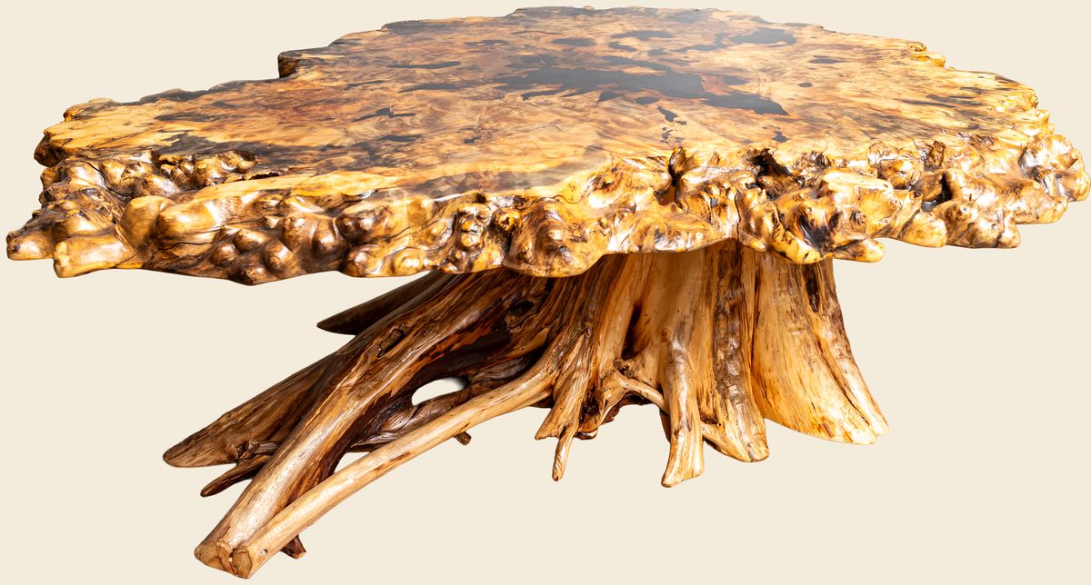 Buckeye Burl piece by Custom Wood Creations